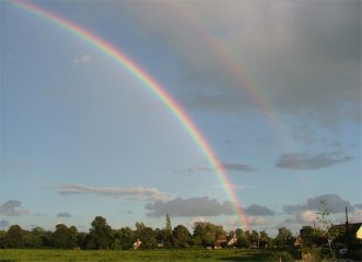 Primary rainbow - right side