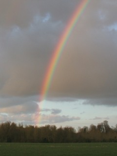 Left side of rainbow
