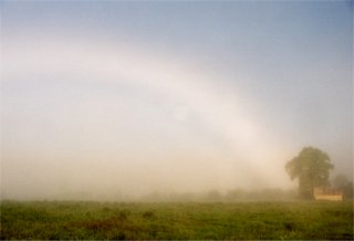 Right side of strong fogbow