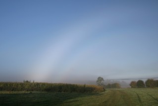 Higher contrast fogbow supernumerary
