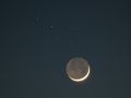 Earthshine and Pleaides